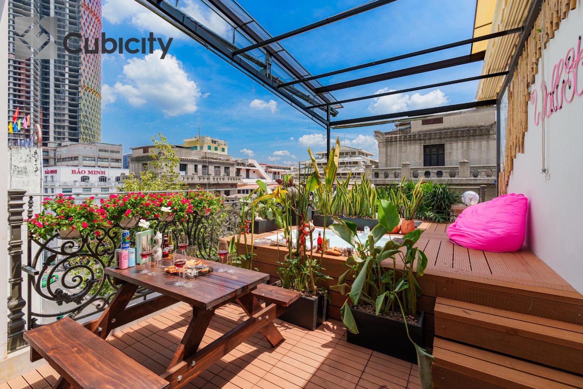 Cubicity Wall Street House Ho Chi Minh-stad Buitenkant foto