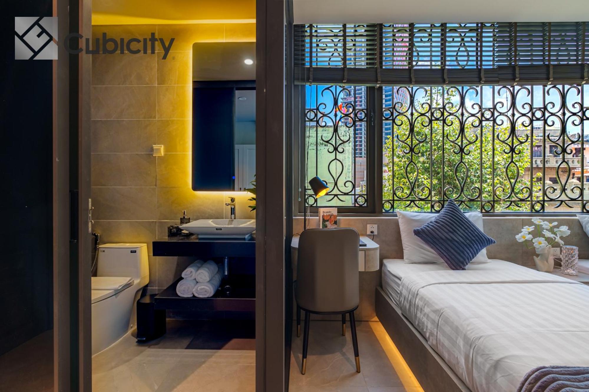 Cubicity Wall Street House Ho Chi Minh-stad Buitenkant foto