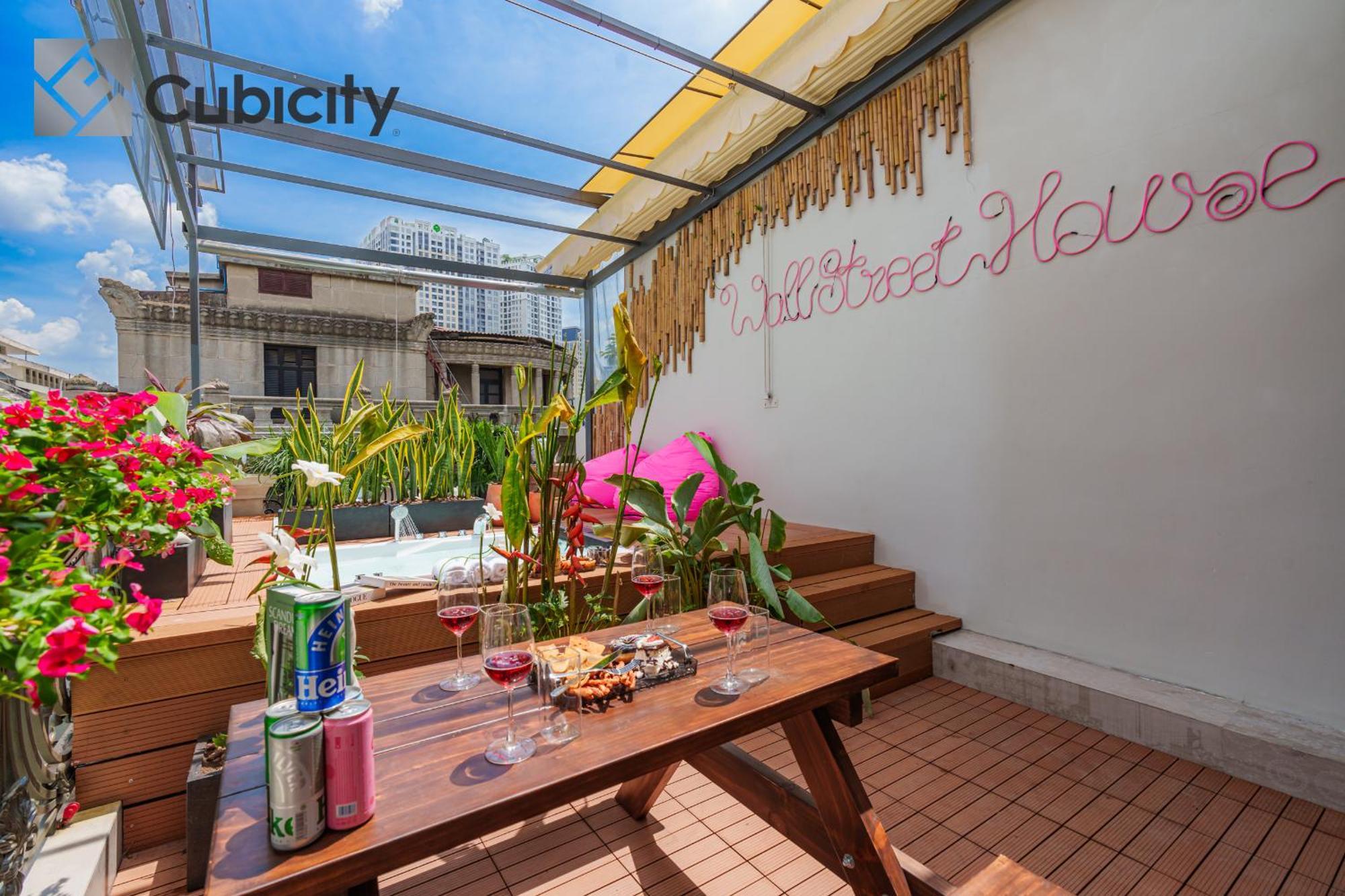 Cubicity Wall Street House Ho Chi Minh-stad Buitenkant foto
